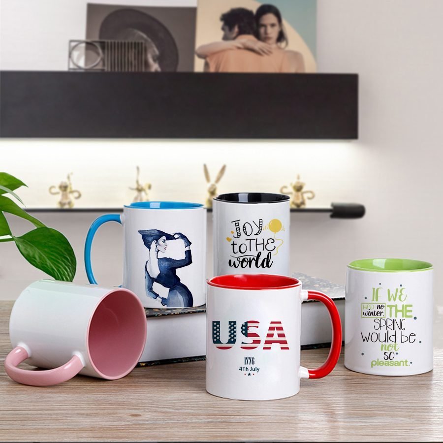 11oz Sublimation Ceramic Two-Tone Mug