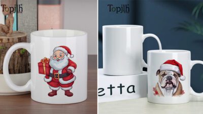 11oz sublimation white ceramic coffee mug