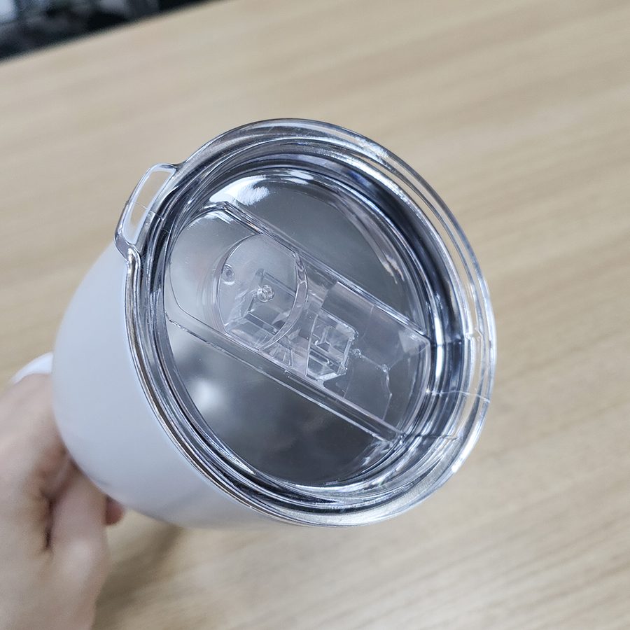 sublimation stainless steel stemmed wine cup