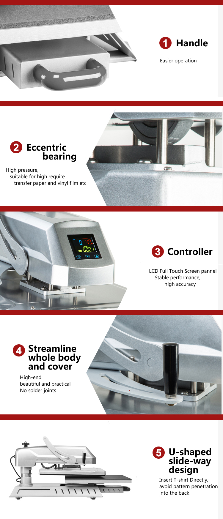 Flatbed Heat Press Machine