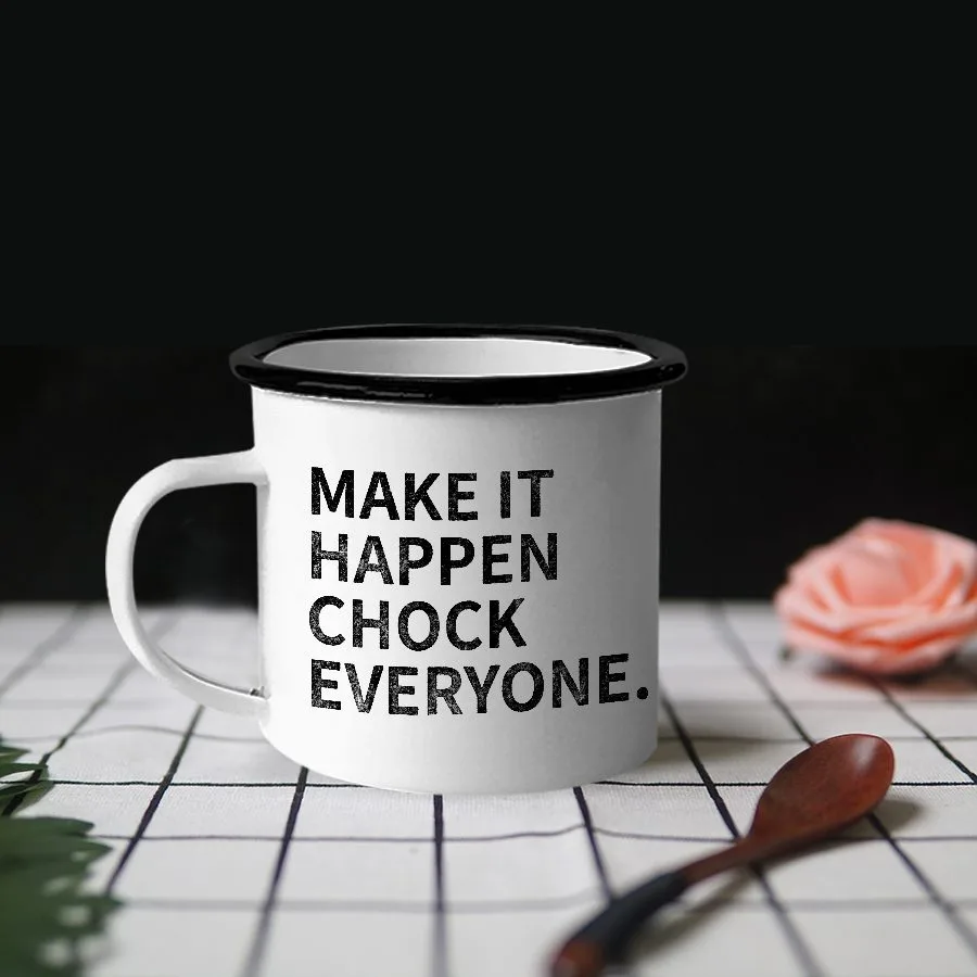 12oz sublimation enamel mug