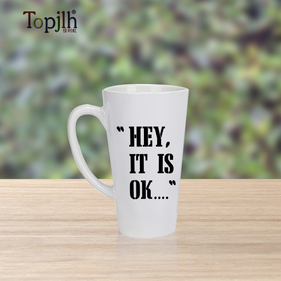 sublimation 17oz White Cone Mug
