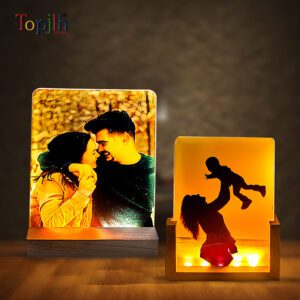 Custom Sublimation Acrylic Photo Frame with LED Light