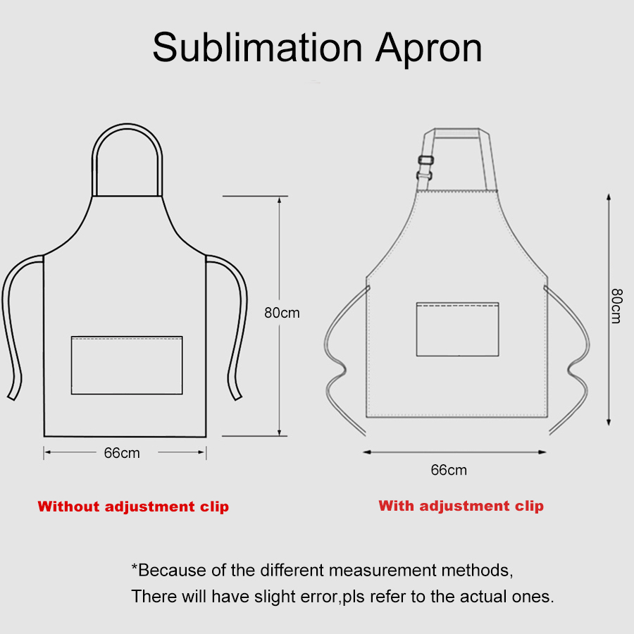 Sublimation Printed Kitchen Apron