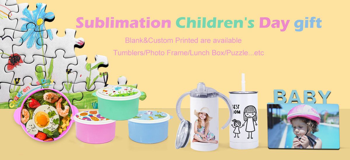 sublimation blanks for Children's Day gift