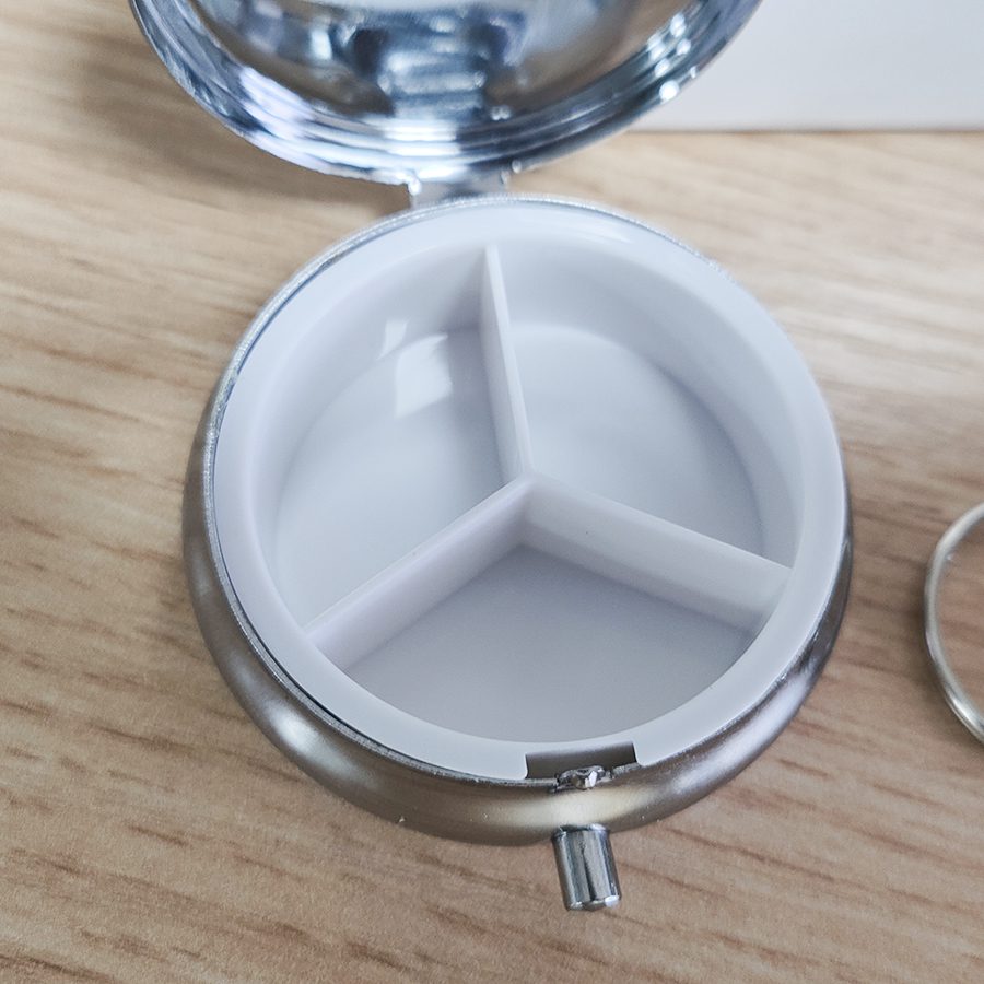 sublimation round pill box