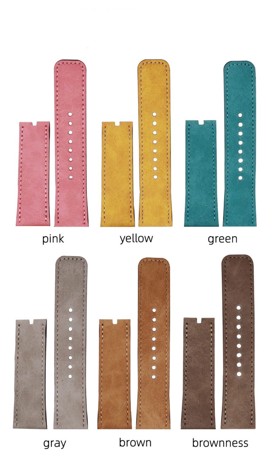 Custom Sublimation Leather Watch Straps - Personalized Design