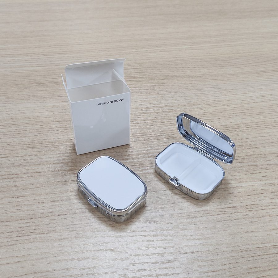 Sublimation Metal Pill Case