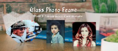 sublimation glass photo frame