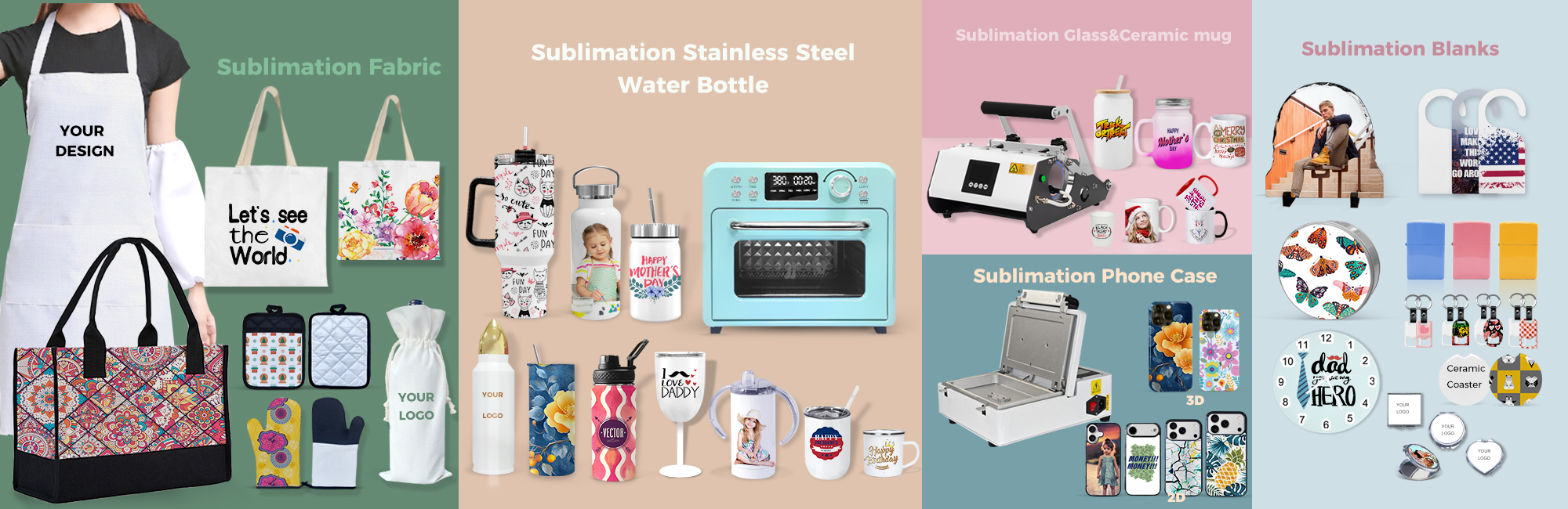 sublimation blanks one stop supplier
