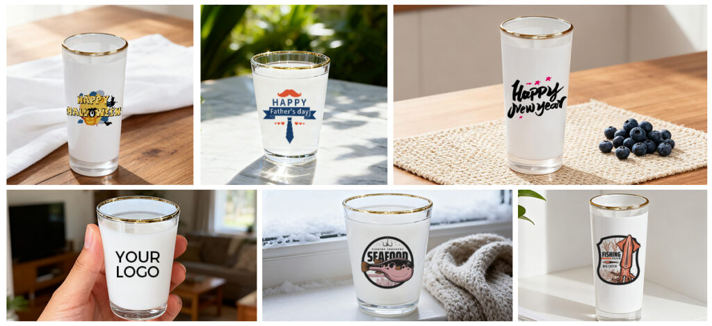 Sublimation shot glass