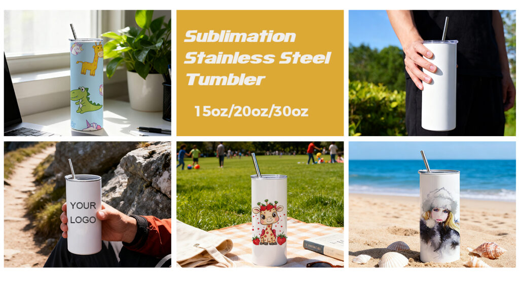 20oz sublimation stainless steel tumbler