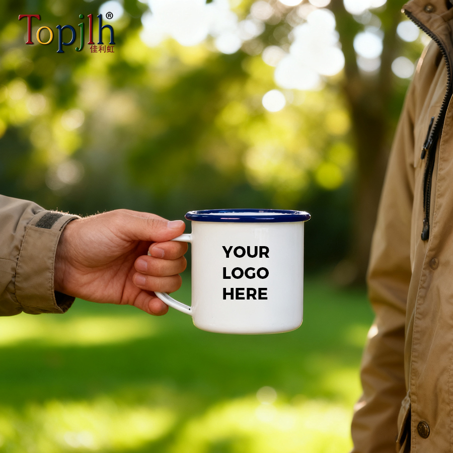 12oz sublimation enamel mug