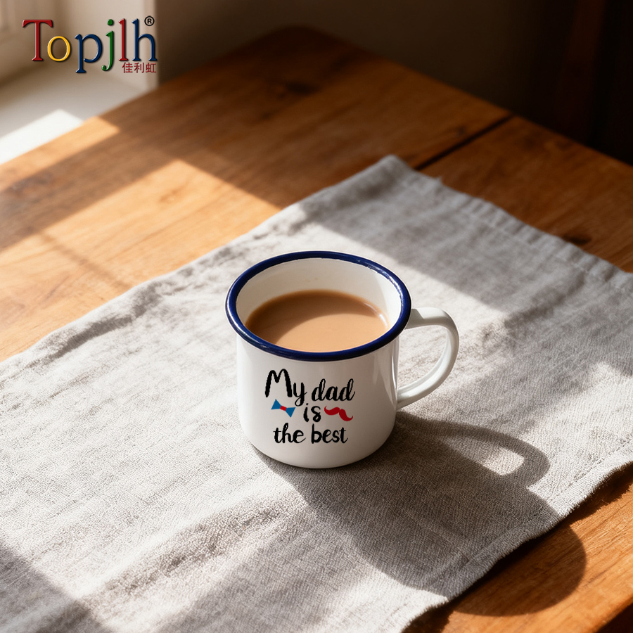 12oz sublimation enamel mug