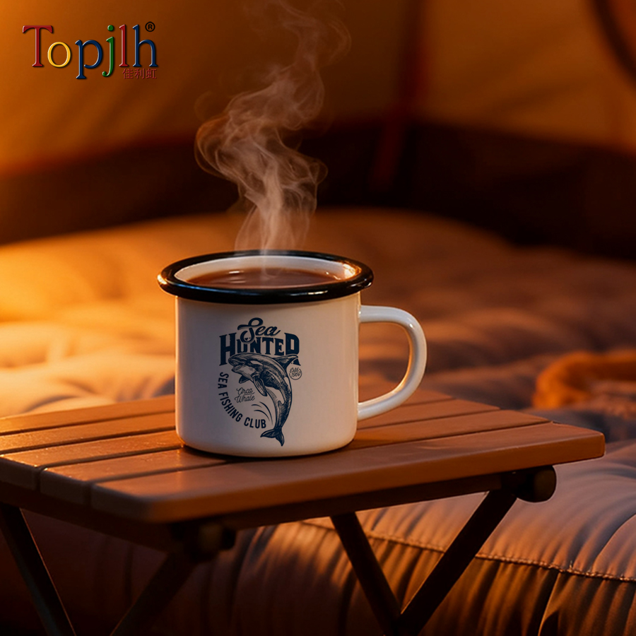 12oz sublimation enamel mug
