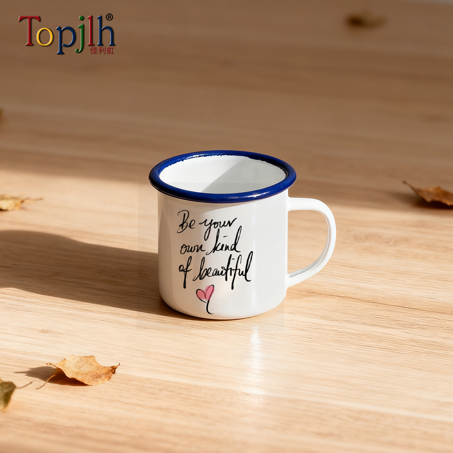 12oz sublimation enamel mug