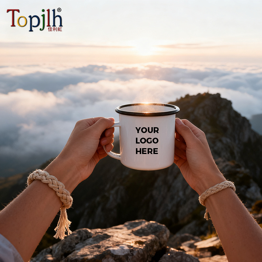 12oz Sublimation enamel mug
