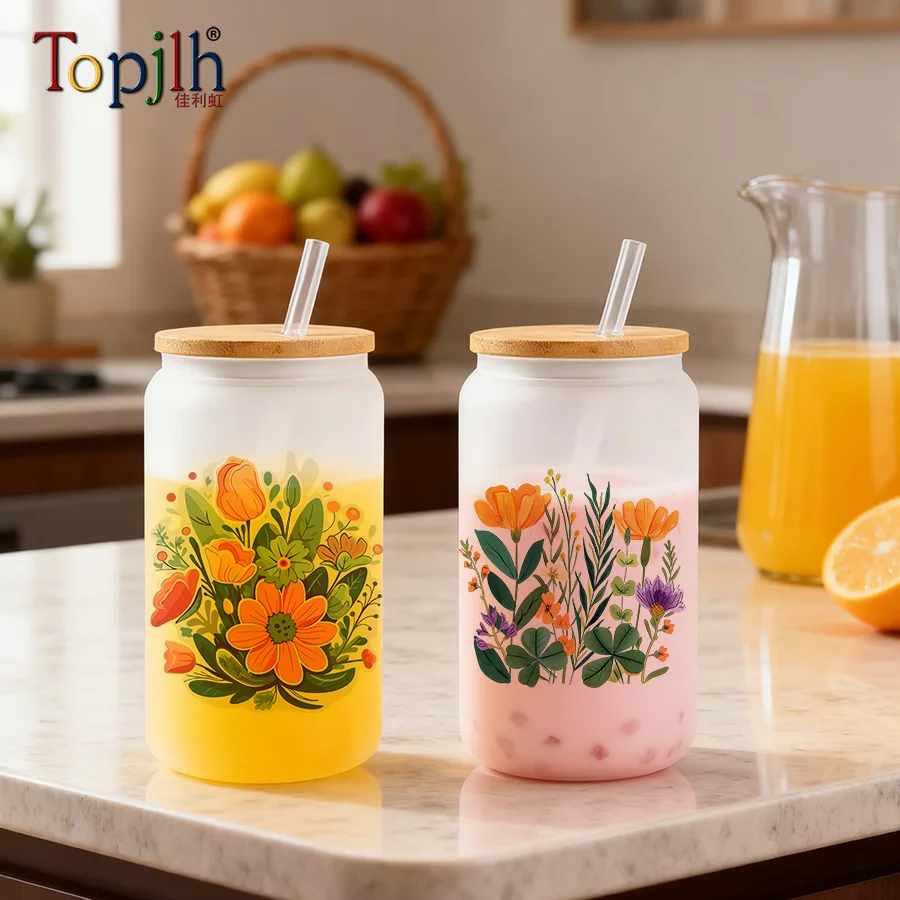 custom sublimation glass can