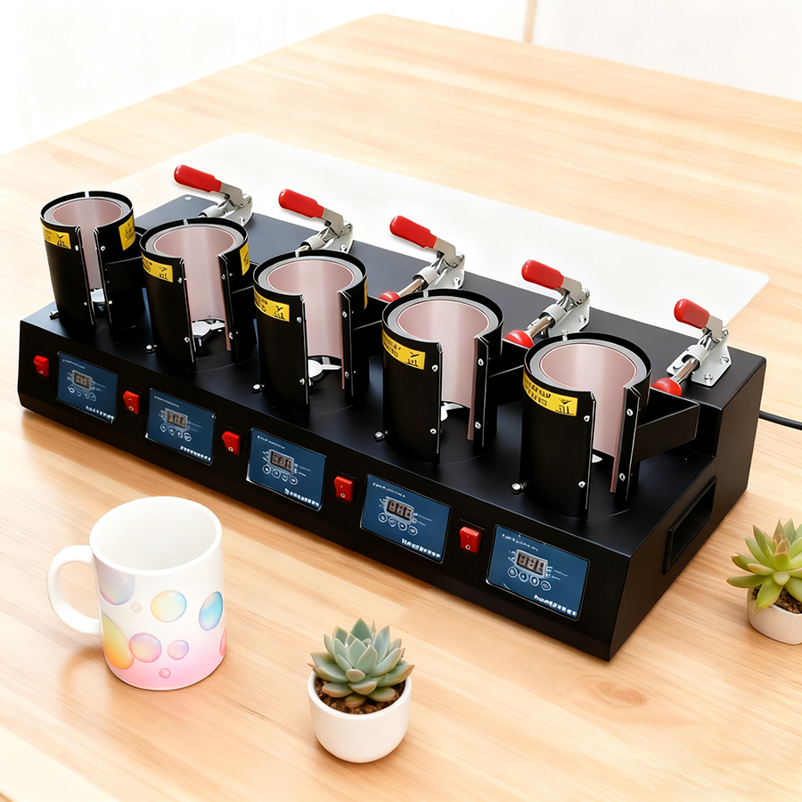 5in1 mug press machine