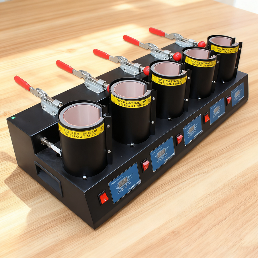 5 in 1 heat press mug machine