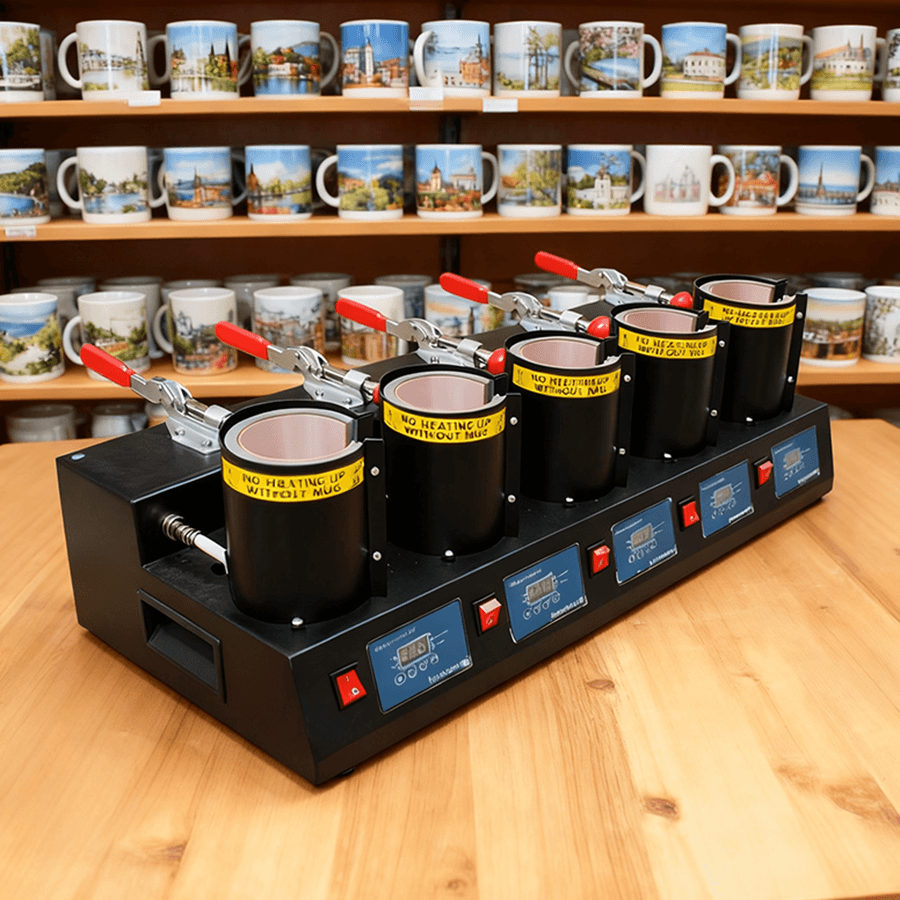 5 station mug heat press