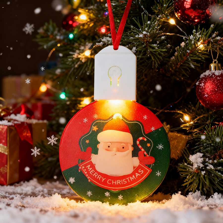 custom led christmas ornaments bulk