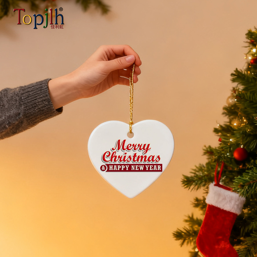 sublimation ceramic ornaments