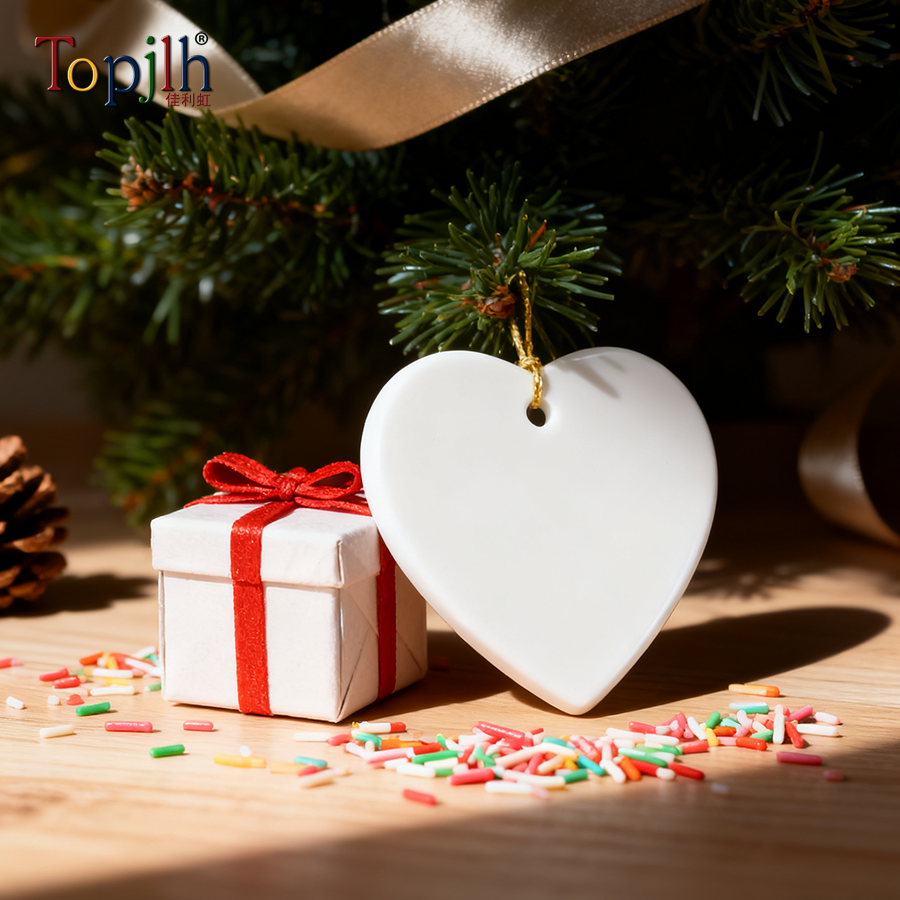 sublimation ceramic ornaments