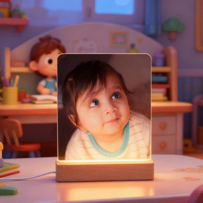 Custom Sublimation Acrylic Photo Frame with LED Light