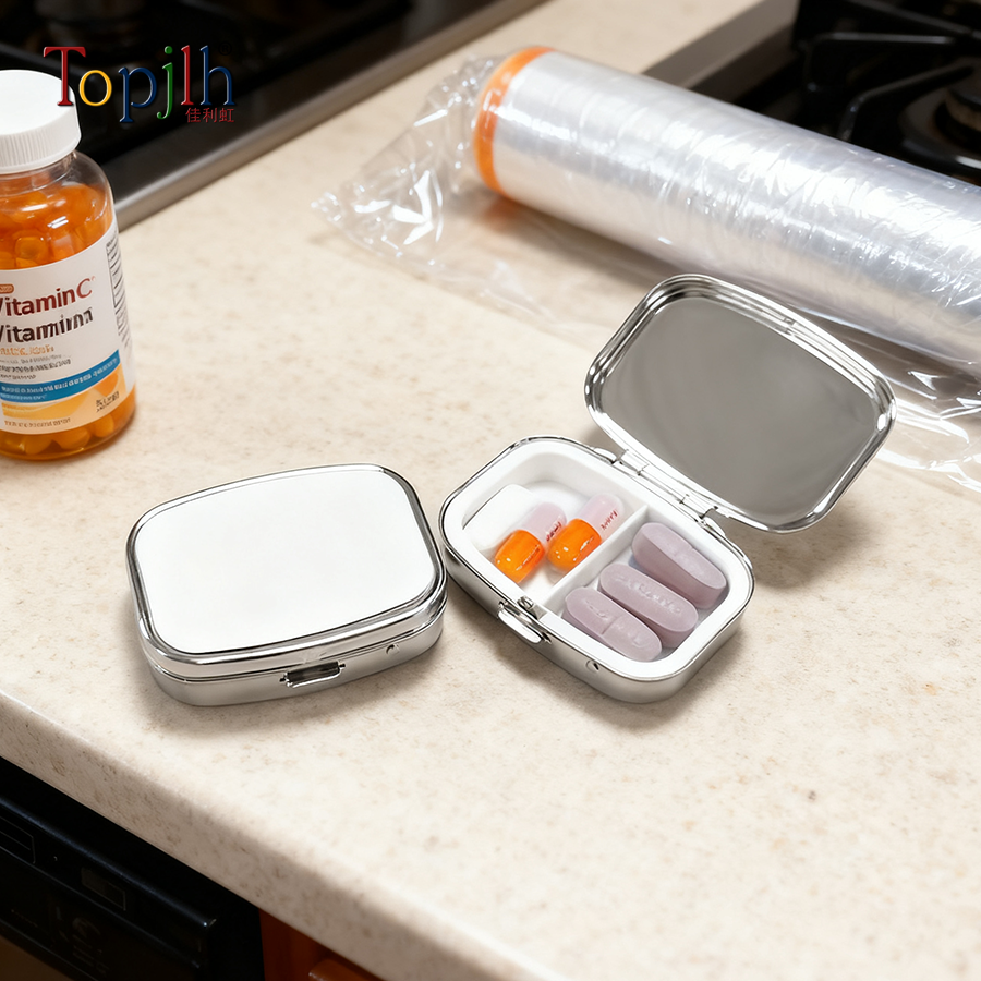 Sublimation Metal Pill Case