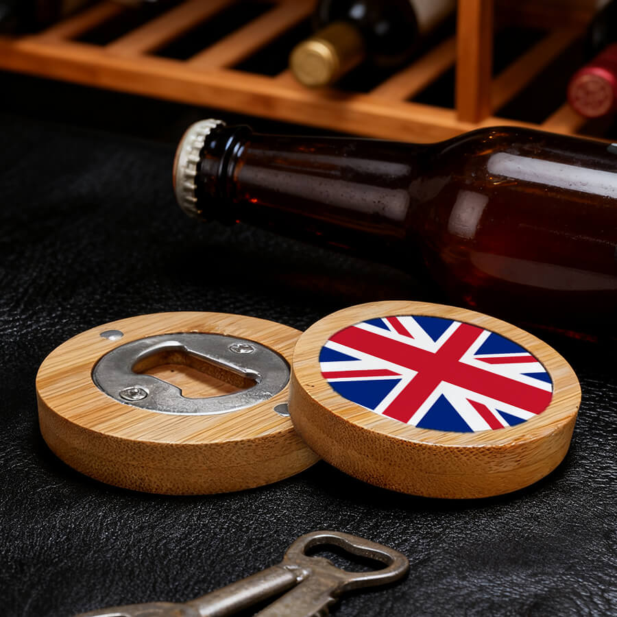 Custom Photo Bamboo Bottle Opener
