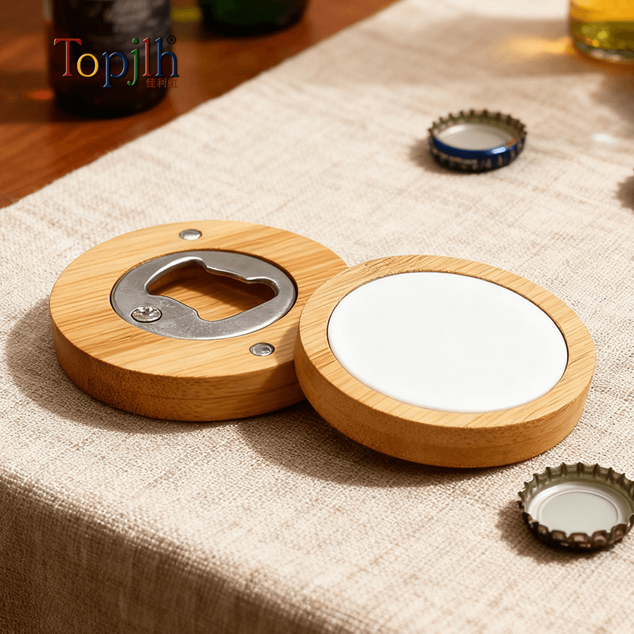 Custom Photo Bamboo Bottle Opener