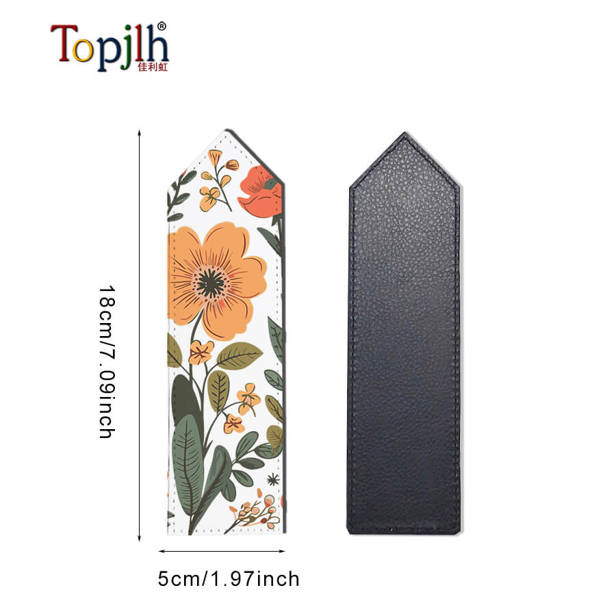 Wholesale Sublimation Leather Bookmarks