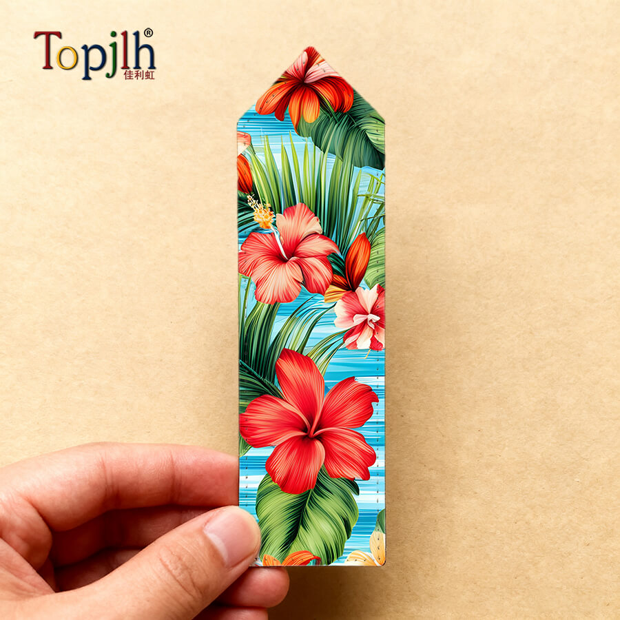 Custom Photo PU Leather Bookmark
