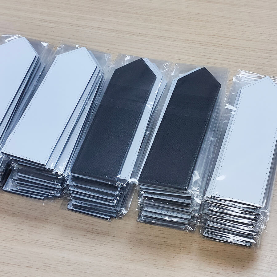 Wholesale Sublimation Leather Bookmarks