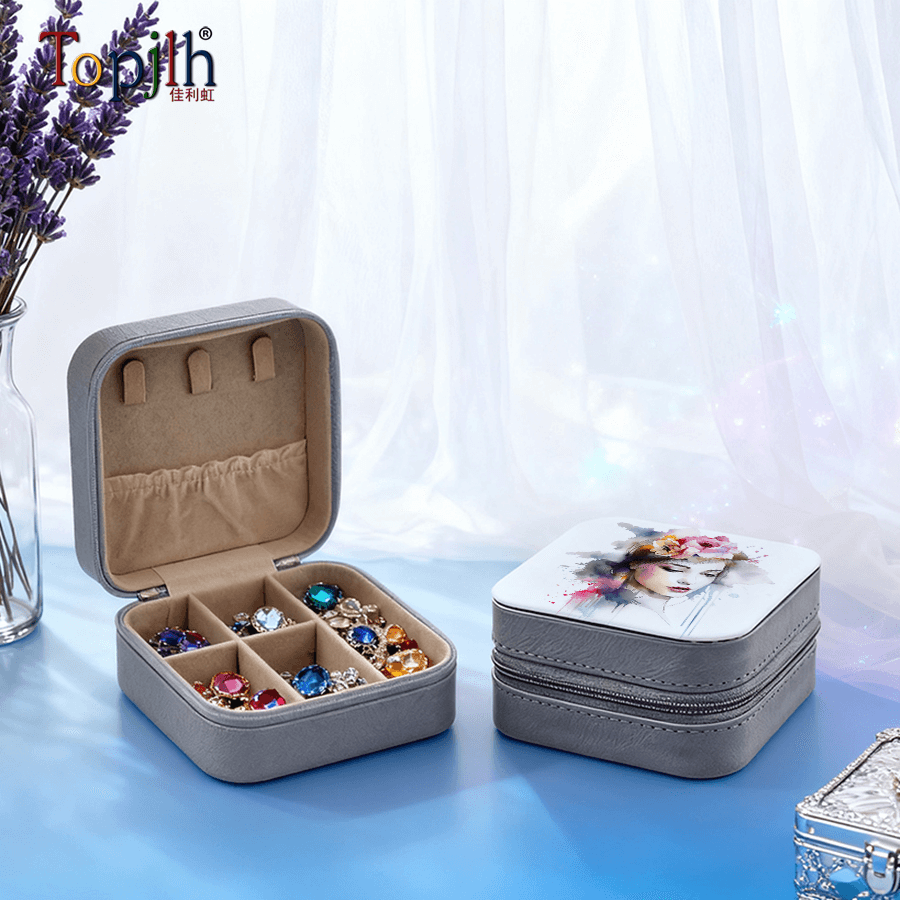 Sublimation Leather Jewelry Box