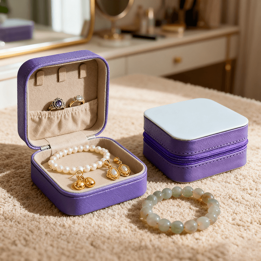 Sublimation Leather Jewelry Box