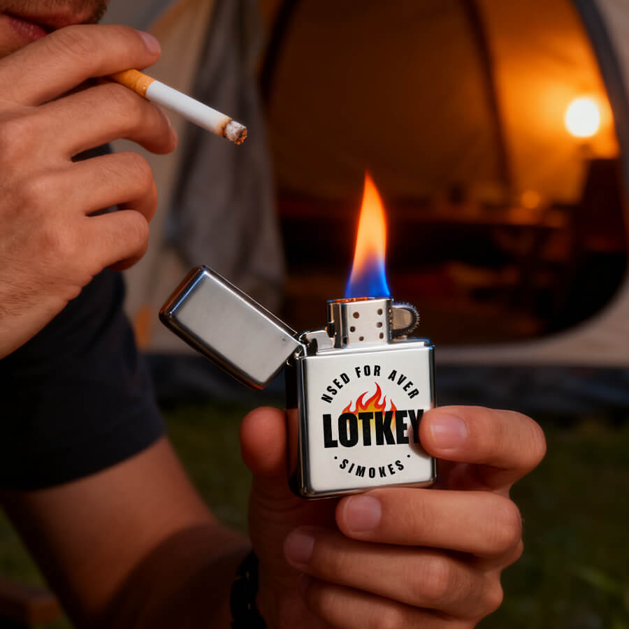 Personalized Photo Print Metal Lighters