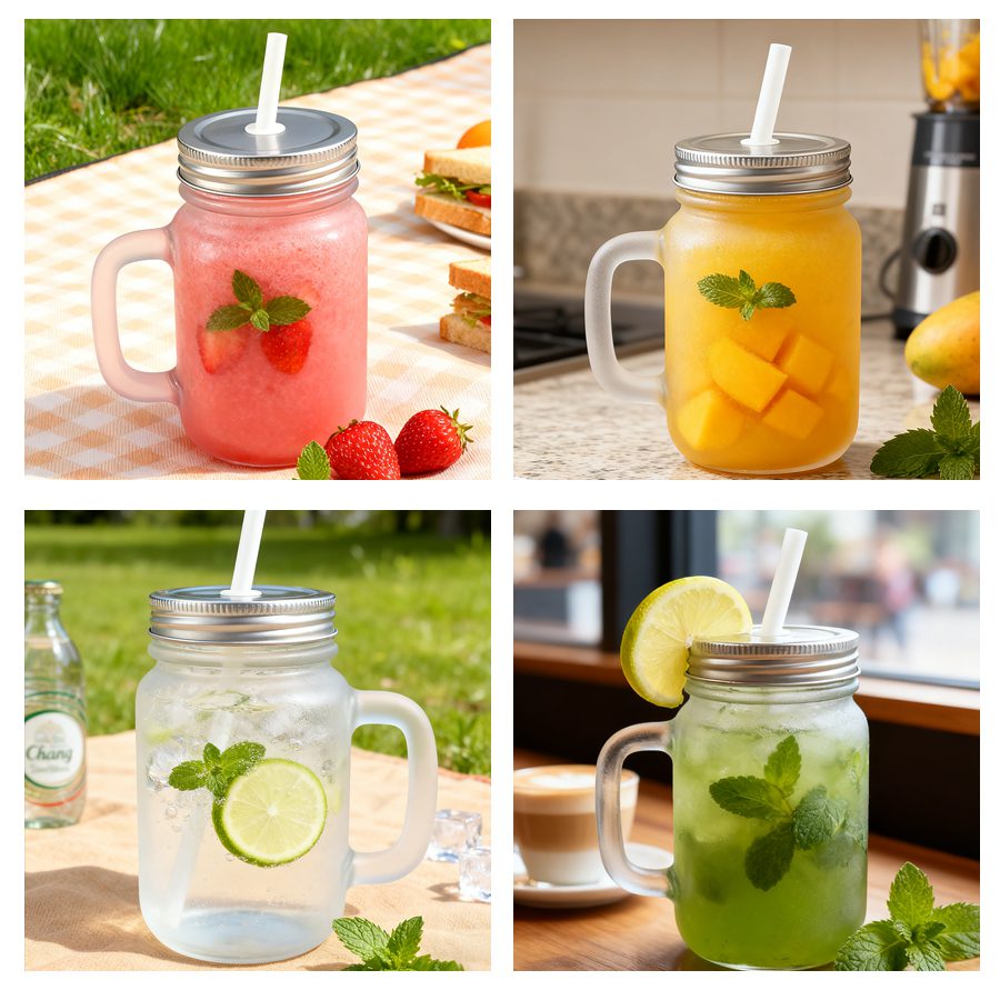 450ml Sublimation Mason Jar