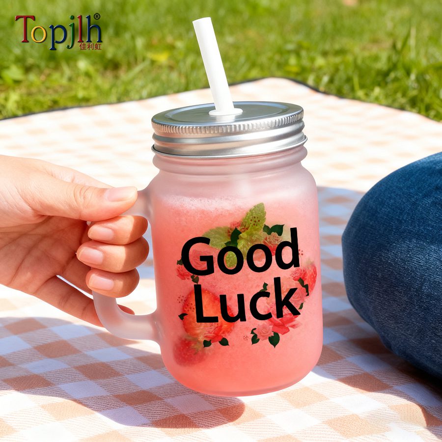 450ml Sublimation Mason Jar