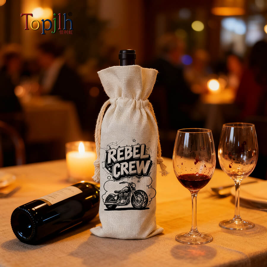 custom sublimation wine bags