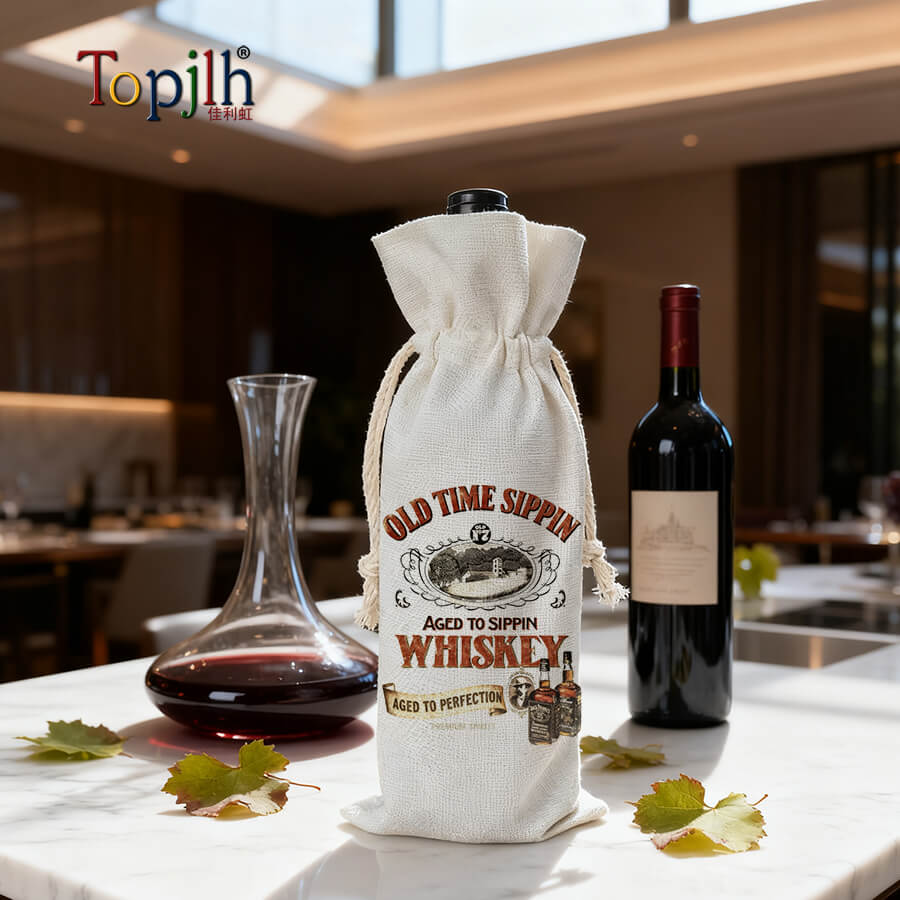 custom sublimation wine bag