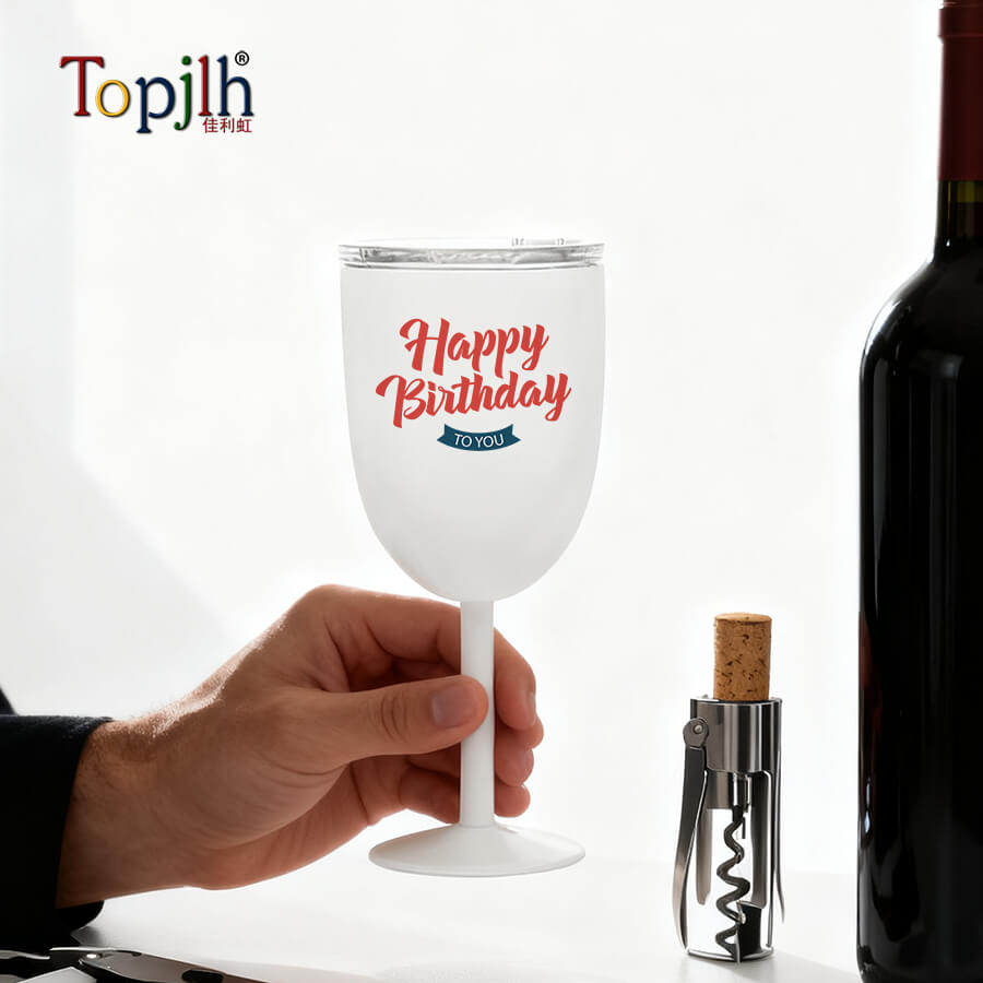 personalized gift sublimation wine tumbler