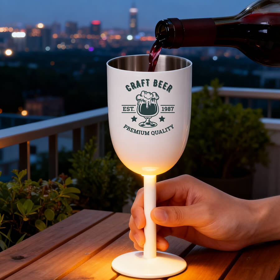 sublimation wine tumbler