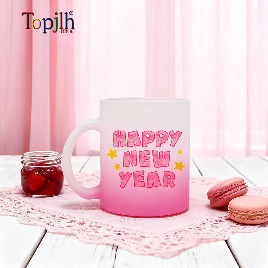 glass mug for sublimation