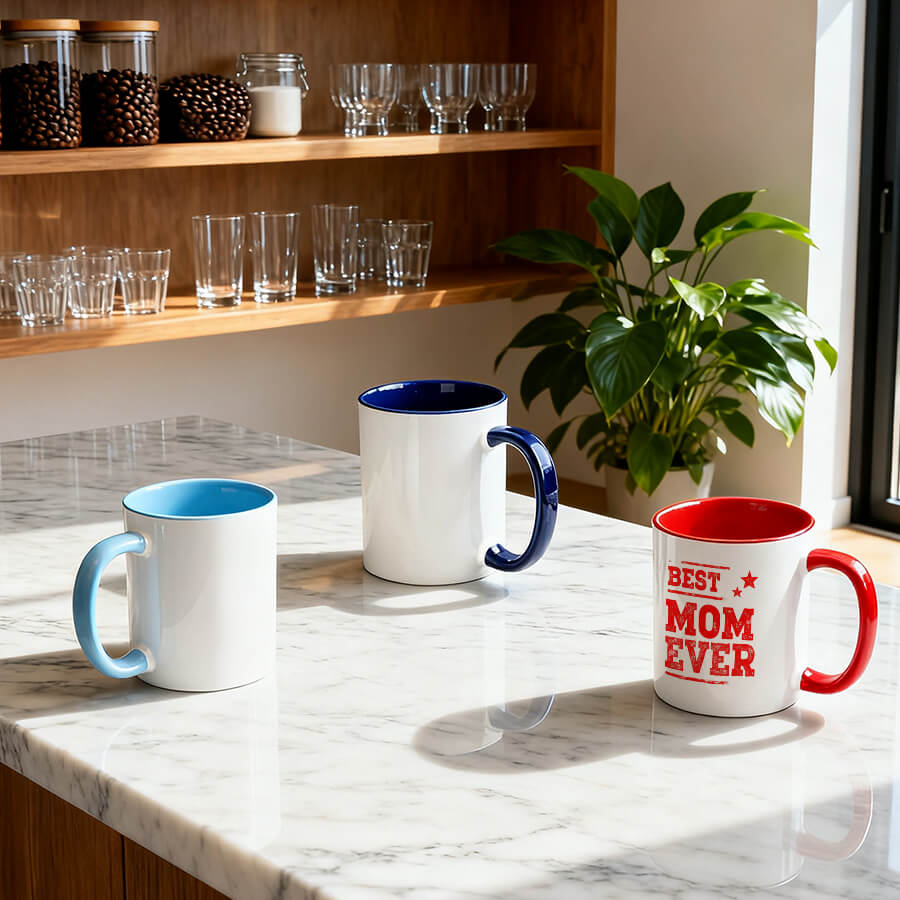 Personalized sublimation photo mug