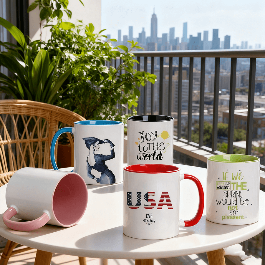 Heat press sublimation mug