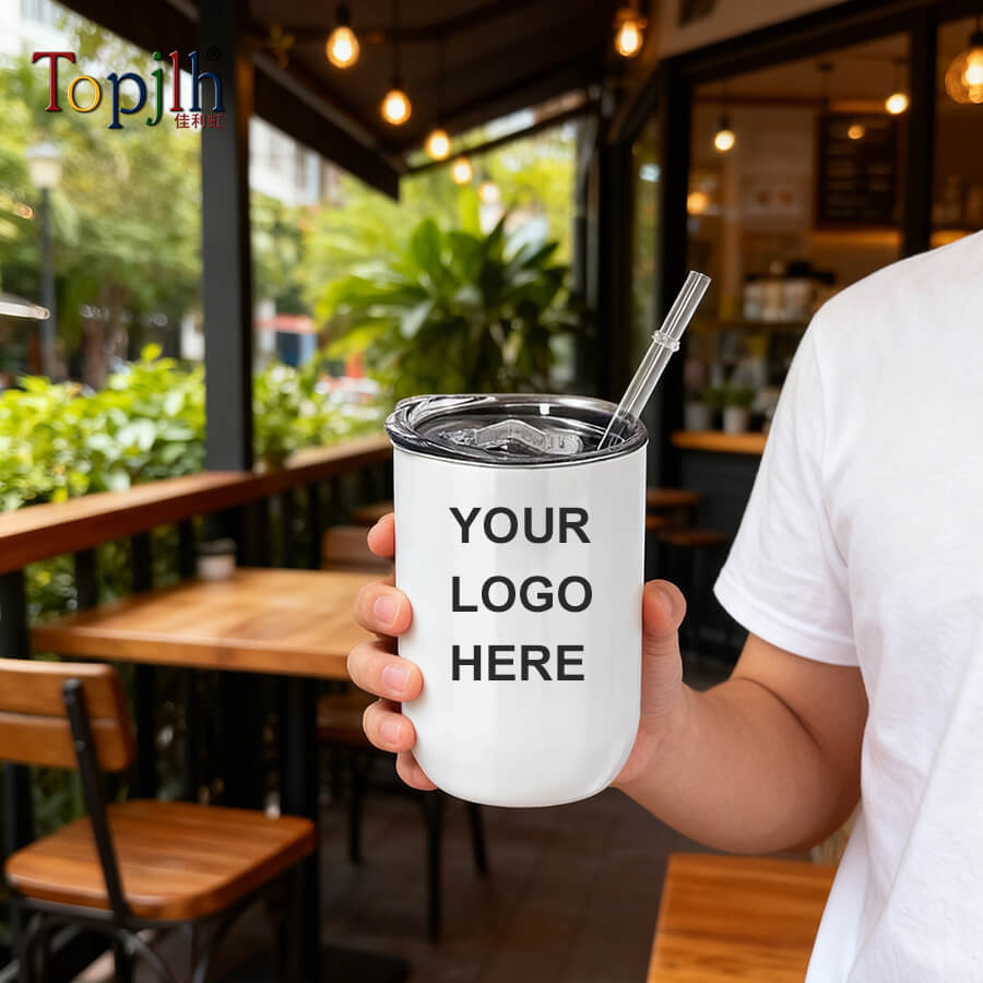 Sublimation Tumbler with Lid and Straw