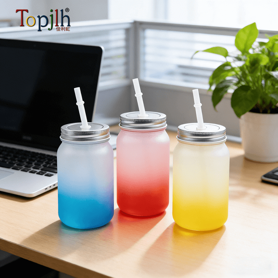 Heat transfer Mason jar custom