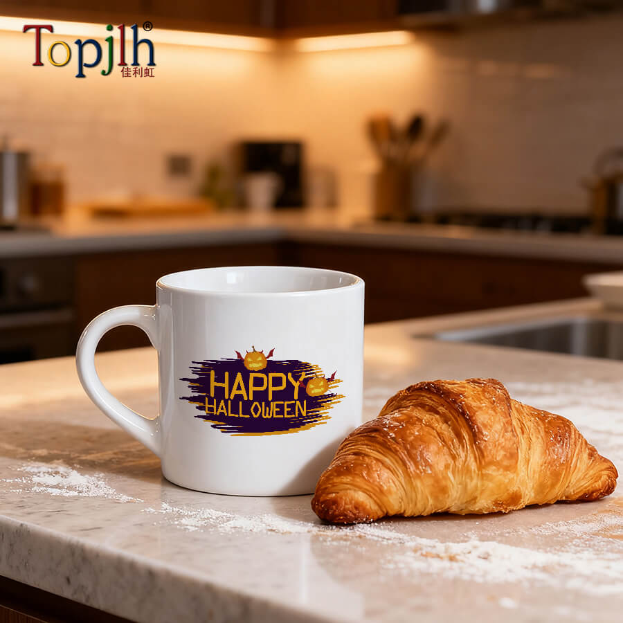 6oz white ceramic mug sublimation blank